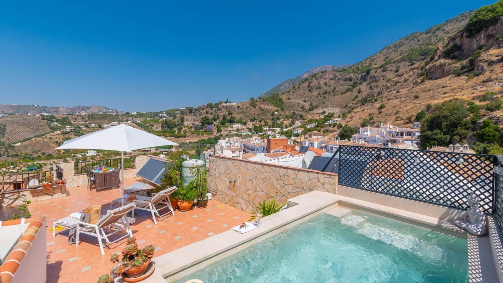 Villa Casa Arcos De Almona Frigiliana By Ruralidays Extérieur photo