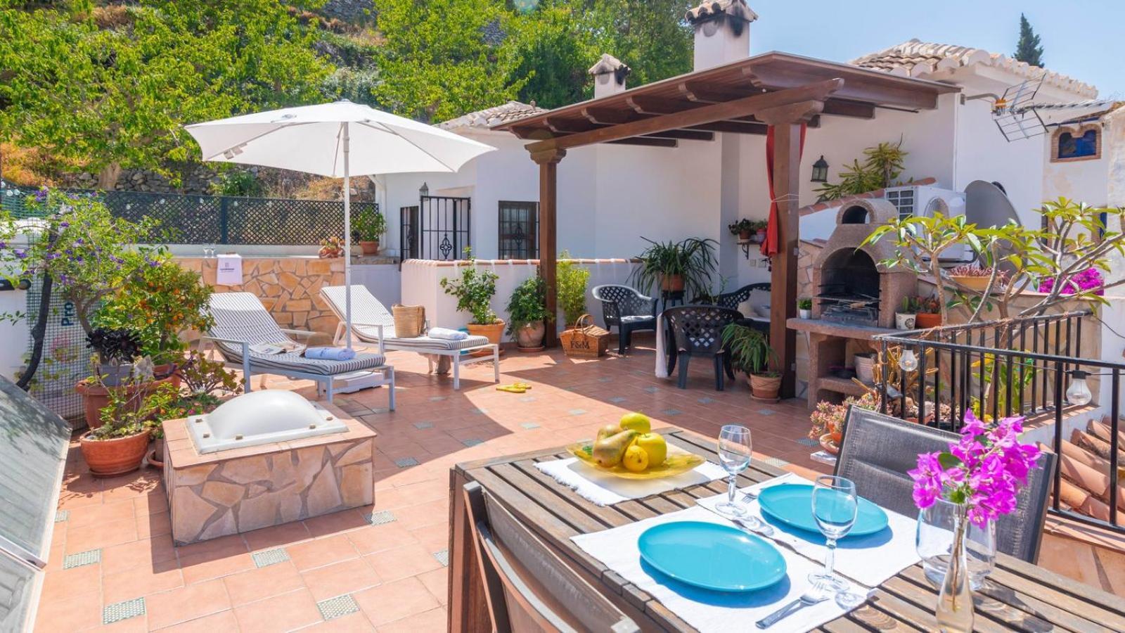 Villa Casa Arcos De Almona Frigiliana By Ruralidays Extérieur photo